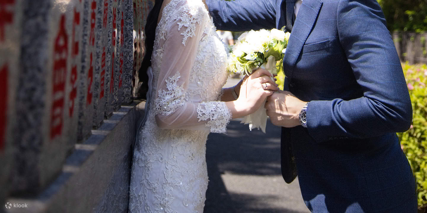 Tokio: Tour fotográfico de boda con 3 ubicaciones y estilismo profesional